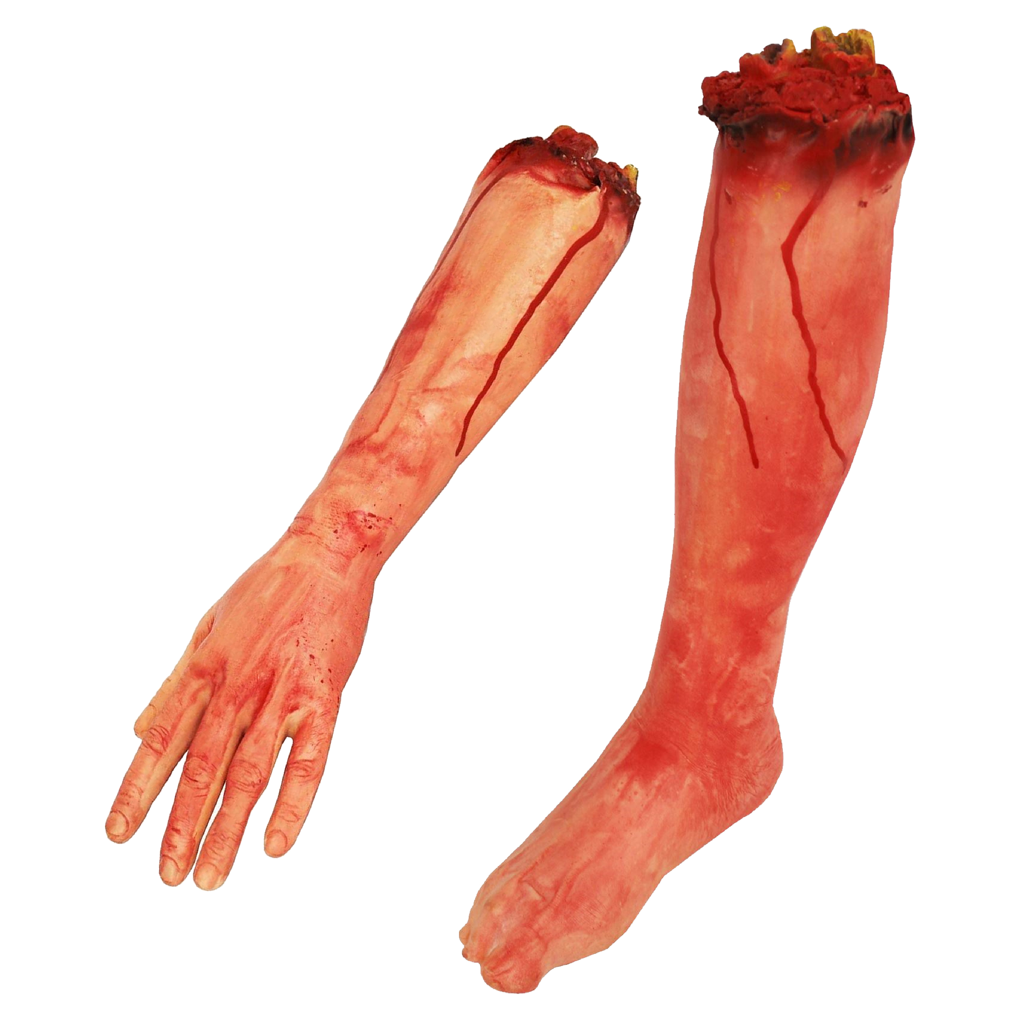 VICASKY 4pcs Halloween Scary Broken Hand Prank Props Party Decorations Chopped Human Body Parts Set Terror Props For Haunted House Vampire Zombie Party Favor - View #6