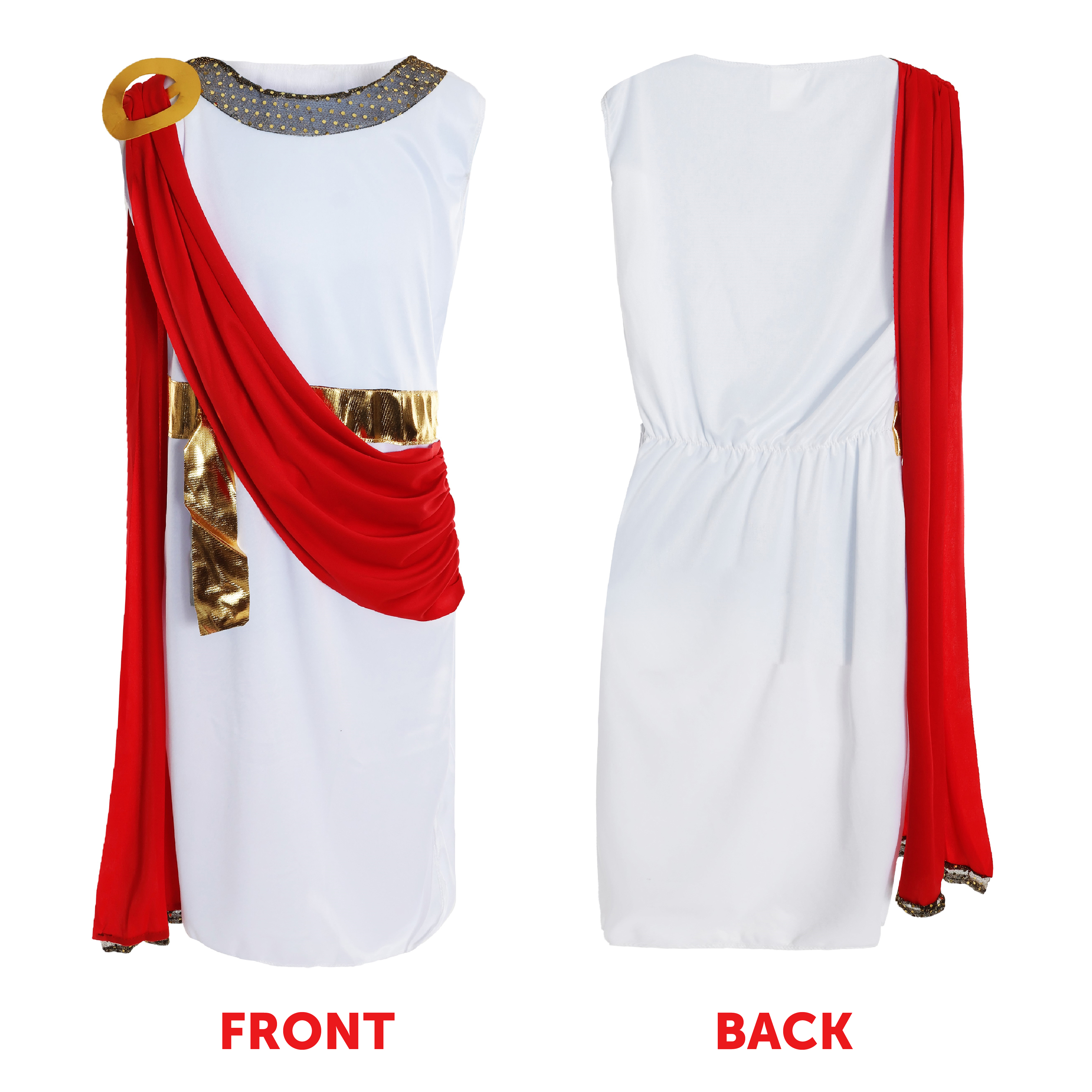 Girls Greek Goddess Costume S - XL Kids Ancient Roman Toga Fancy