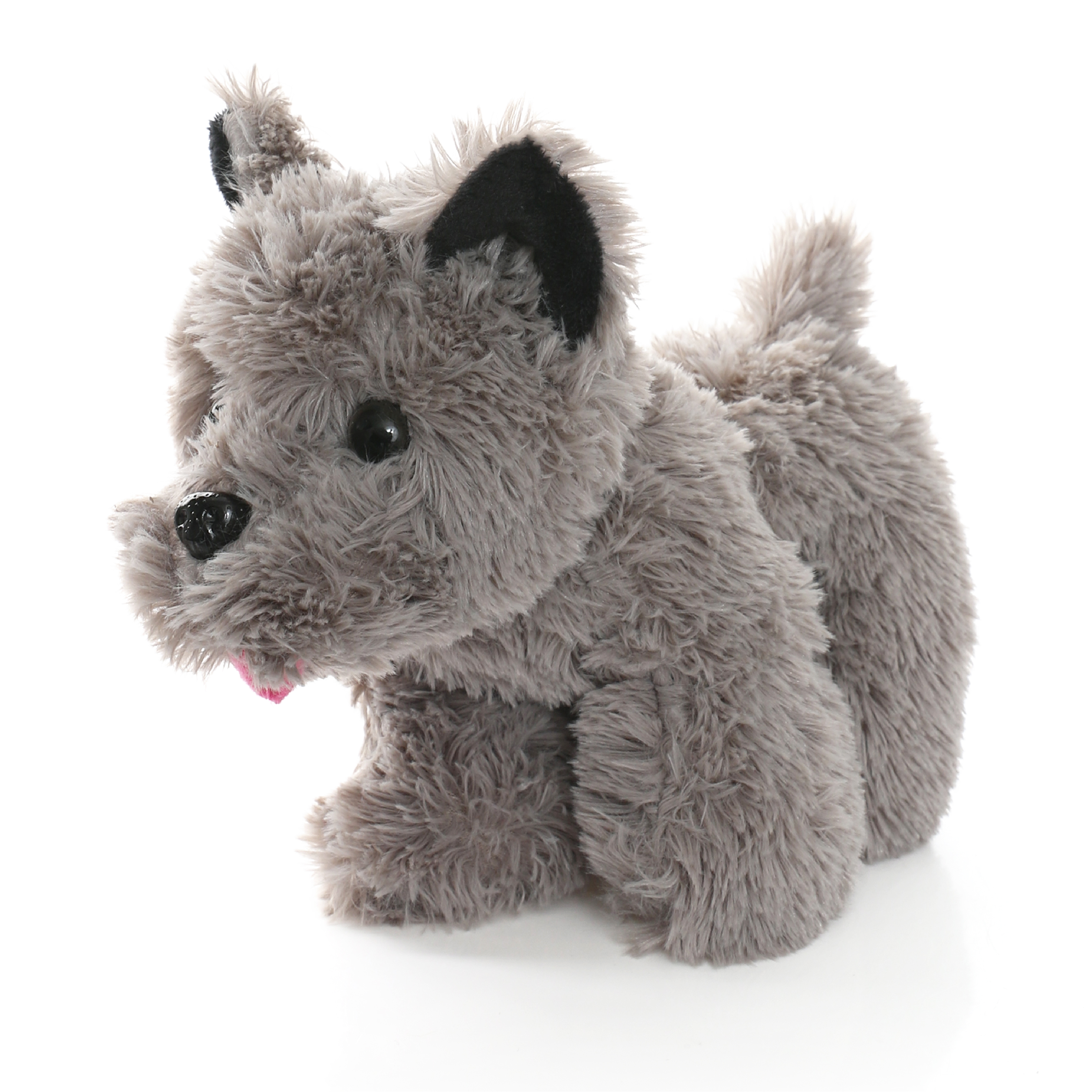 PLUSH GREY TERRIER SOFT TOY DOG KANSAS DOROTHY BOOK CHARACTER PROP